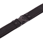 Ремень тактический пояс тактический Zelart Tactical Belt ZK-1 размер 125x5,5см Black - изображение 3