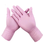Рукавички нітрилові рожеві NITRYLEX PINK розмір S неопудрені - зображення 4