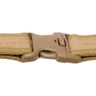 Ремень тактический пояс тактический Zelart Tactical Belt ZK-1 размер 125x5,5см Khaki - изображение 3