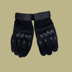 Военно-тактические перчатки с пальцами чорные - изображение 1