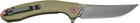 Нож CJRB Gobi Black Blade AR-RPM9 Steel Green (00-00008306) - изображение 2