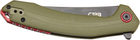 Ніж CJRB Gobi Black Blade AR-RPM9 Steel Green (00-00008306) - зображення 4