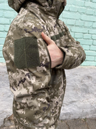 Куртка військова тактична утеплена Софтшелл Піксель (-30С) 56-58 - изображение 5