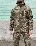 Куртка військова тактична утеплена Софтшелл Піксель (-30С) 56-58 - зображення 7