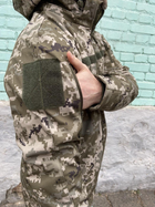 Куртка військова тактична утеплена Софтшелл Піксель (-30С) 48-50 - изображение 5
