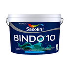 Sadolin Bindo 10 - моющаяся белая матовая краска для стен и потолков, 2.5 л., Белый