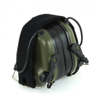 Активні стрілецькі тактичні навушники Earmor M32 Green. Колір: Олива - зображення 6
