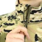 Флисовая тактическая кофта мужская Lesko A973 Camouflage CP L - изображение 4