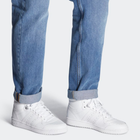 Sneakersy męskie skórzane na platformie za kostkę Adidas Originals Top Ten FV6131 40.5 (8UK) 26.5 cm Białe (4060517714384) - obraz 11