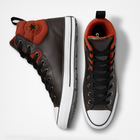 Чоловічі кеди високі Converse Chuck Taylor All Star Berkshire Boot A00721C 40 (7) 25 см Чорний/Темно-червоний (194433802338) - зображення 5