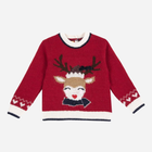 Sweter dziecięcy dla dziewczynki świąteczny Chicco 09069479000000-075 104 cm Czerwony (8054707835528) - obraz 1