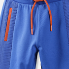Підліткові спортивні штани для хлопчика 5.10.15 Futu Aqua 2M4017 146 см Сині (5902361969208) - зображення 4