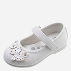 Buty eleganckie dla dziewczynki Chicco 010.63651-300 24 15 cm Białe (8051182113035) - obraz 1