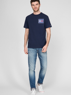 Футболка Tommy Jeans Tjm Chest Box T DM0DM07443-CKB S Blue (8719861061090) - зображення 3