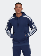 Bluza męska z kapturem kangurka Adidas Squadra 21 Hoody GT6636 M Granatowa (4064045295018)