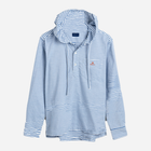 Bluza męska z kapturem GANT Gbpord Stripe Pop Reg Hood 3013124 XL Niebieska (7325705704606) - obraz 5