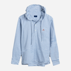 Худі чоловіче GANT Gbpord Stripe Pop Reg Hood 3013124 XL Блакитне (7325705704606) - зображення 5