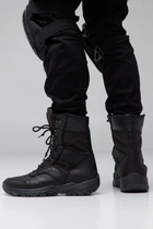 Ботинки берцы мужские TUR Вариор натуральная кожа черные 42 - изображение 10