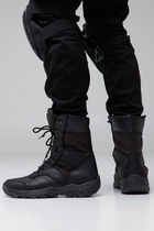 Ботинки берцы мужские TUR Вариор натуральная кожа черные 41 - изображение 10