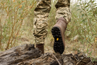 Берцы военные для мокрой погоды. Мужские тактические лёгкие боевые ботинки ALTBERG WARRIOR AQUA 37 коричневые - изображение 11