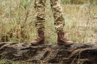 Берцы военные для мокрой погоды. Мужские тактические лёгкие боевые ботинки ALTBERG WARRIOR AQUA 45 коричневые - изображение 9