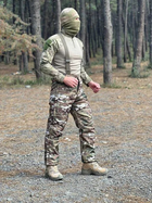 Зимовий тактичний костюм Softshell MultiCam Мультикам L - зображення 8