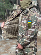 Зимовий тактичний костюм Softshell MultiCam Мультикам XL - зображення 11