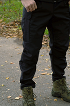 Тактические теплые штаны Soft Shell черные Logos 4607-07 2XL - изображение 3