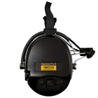 Активні навушники тактичні MSA Sordin Supreme Pro X Black з заднім тримачем (12789) - зображення 3