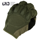 Перчатки тактические полнопалые, сенсорные c защитой Atlant UAD Олива L - изображение 4