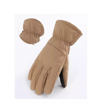 Тактические перчатки зимние военные, армейские зимние перчатки ВСУ хаки размер XL - изображение 4