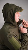 Куртка тактическая Softshell Олива НГУ/ВСУ (Размер 54) - изображение 3
