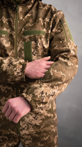 Куртка тактическая Softshell Пиксель ВСУ (Размер 56) - изображение 6