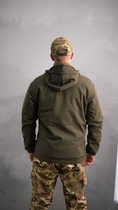 Куртка тактическая Softshell Олива НГУ/ВСУ (Размер 52) - изображение 8