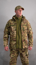 Куртка тактическая Softshell Мультикам ВСУ (Размер 46) - изображение 6