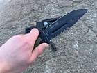 Нож охотничий туристический Columbia 4048В + огниво + точилка - изображение 5
