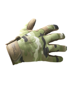 Рукавички тактичні KOMBAT UK Operators Gloves, мультікам, S - изображение 1