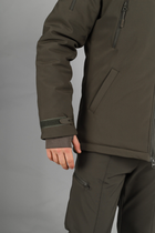 Куртка тактическая FCTdesign зимняя Патрол Софтшелл 44-46 хаки - изображение 4