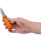 Нож Morakniv Eldris Orange с чехлом, оранжевый - изображение 5