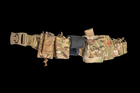 Тактический пояс-разгрузка РПС ВарБелт MULTICAM с подсумками FAST 5.45, 5.56, 7.62 AR\AK Мультикам WOSMWG-7088700 - изображение 11
