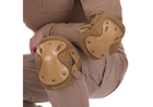 Тактические наколенники и налокотники T-Pads защитные анатомической формы койот - изображение 3