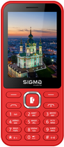 Мобільний телефон Sigma mobile X-Style 31 Power Type-C Red (4827798855058)