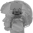 Наушники активные стрелковые Earmor M31 + Крепление на каску шлем с планкой Пикатинни (125996) - изображение 14