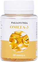 Капсули Palianytsia Омега-3 Palianytsia 500 мг 60 капсул (4780201342456) - зображення 1