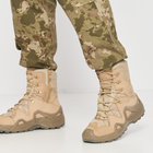 Чоловічі тактичні черевики з мембраною Tactical 216727712 40 Бежеві (4070408874354) - зображення 7
