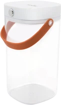 Емкость для хранения MBM HOME Прозрачный с белый 1050 мл (KP-07 L T/WHITE)