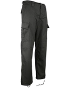 Штани тактичні KOMBAT UK M65 BDU Ripstop Trousers, чорний, 32 - изображение 1