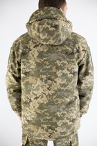 Военная зимняя куртка пиксель ММ-14 ВСУ (Softshell+пух), M - зображення 3