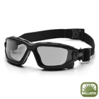Балістичні окуляри з ущільнювачем Pyramex i-Force Slim Gray (Anti-Fog) - зображення 1