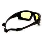 Баллистические очки с уплотнителем Pyramex i-Force Slim Amber (Anti-Fog) - изображение 4